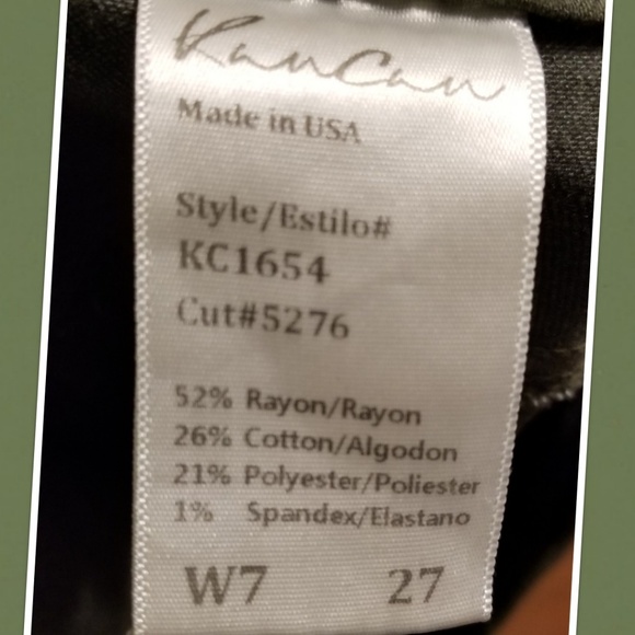 EUC Kancan Olive Jeans - Picture 3 of 7